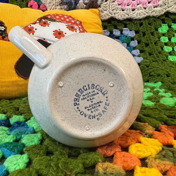 Vintage Franciscan woodlore mushroom creamer - Picture 5 of 5